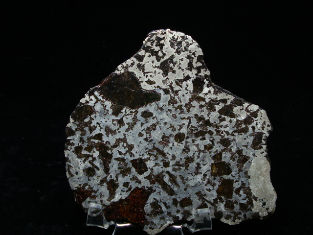 Choteau Pallasite Meteorite Slice - 117.52