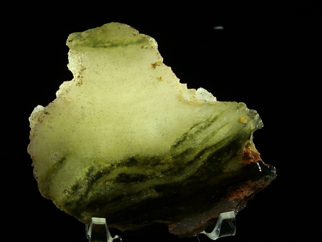 Lybian Desert Glass Slice - 86.6 grams