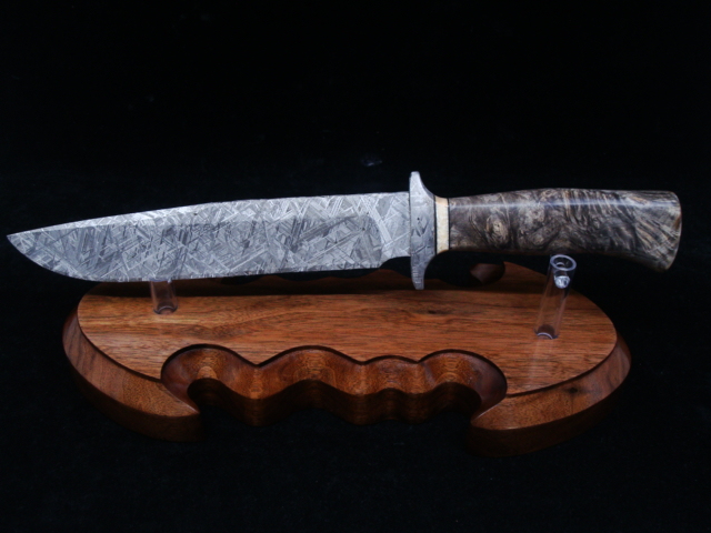 Meteorite Bowie Knife